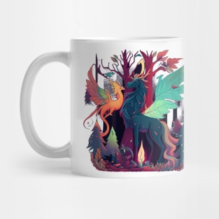 Unicorn Phoenix - Magic Fantasy Creatures Mug